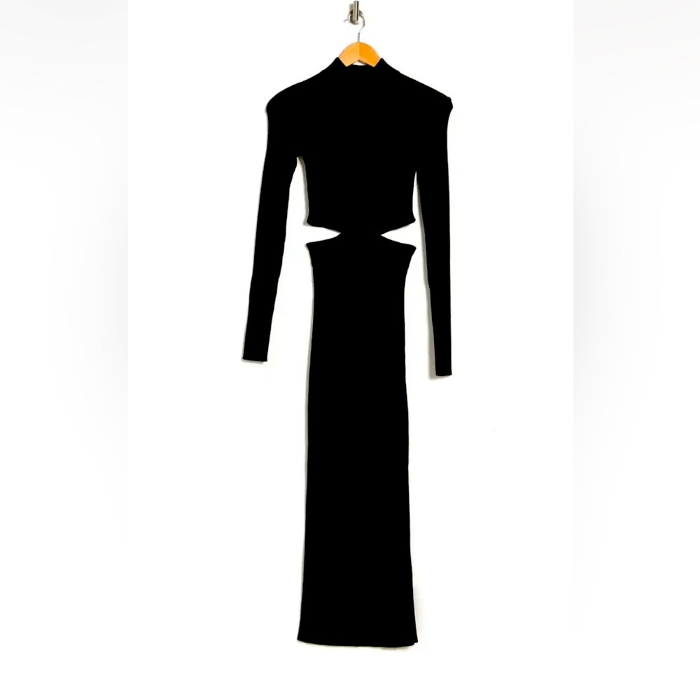 **Sale**NWT Torn by Ronny Kobo Opal Black knit dress Size Small